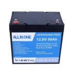 12,8V 50Ah литиум-јонска батерија на полнење Lifepo4 батерија Литиум-јонска батерија