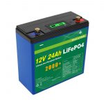 Соларен длабок циклус 24v 48v 24ah Lifepo4 батерија Пакет UPS 12v 24ah батерија