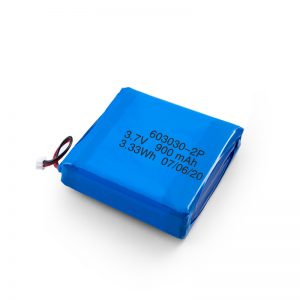 Прилагодено полнење 3.7V 450 530 550 700 750 800 900Mah батерија Li-Po Lipo