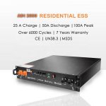 Вклучена / исклучена мрежа 48v 10kW зачувување на енергијата соларен систем lifepo4 48v 50Ah 100Ah 200Ah литиумска батерија