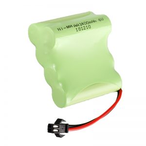 Батерија за полнење NiMH батерија AA2400 6V Алатки за електрични играчки за полнење Пакет за акумулатори